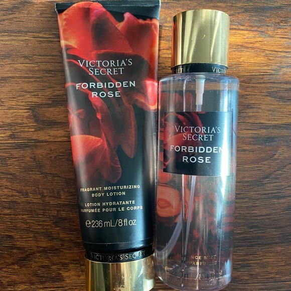 Victoria's Secret Forbidden Rose Set NWT - Picture 1 of 1
